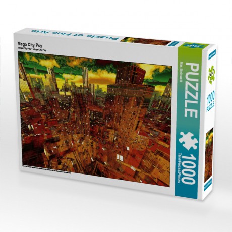 CALVENDO Puzzle CALVENDO Puzzle Mega City Psy Пазл CALVENDO Puzzle Mega City Psy
