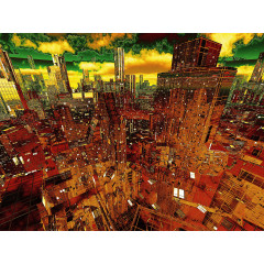 CALVENDO Puzzle CALVENDO Puzzle Mega City Psy Пазл CALVENDO Puzzle Mega City Psy