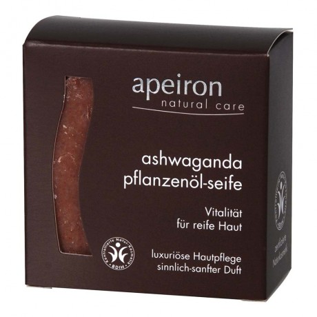 Apeiron Pflanzenol-Seife Ashwaganda  Мыло с растительным маслом Ашваганда