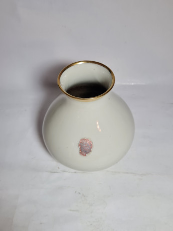 Ваза винтажная Royal KM Bavaria, ручная работа, фарфор, 15 x 11 см, Германия, 1960-70гг.