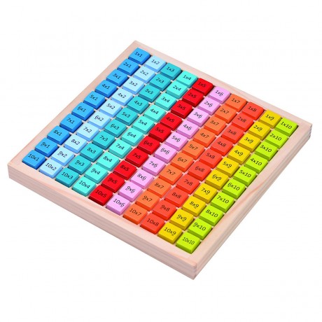 Lelin Holzspielzeug Rechenset 1x1 Brett und abziehen Набор деревянных игрушечных граблей 1x1 доска и вычет