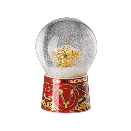 Rosenthal meets Versace Rosenthal Versace Virtus Holiday Schneekugel h: 12 cm Снежный шар Rosenthal Versace Virtus Holiday h: 12 см