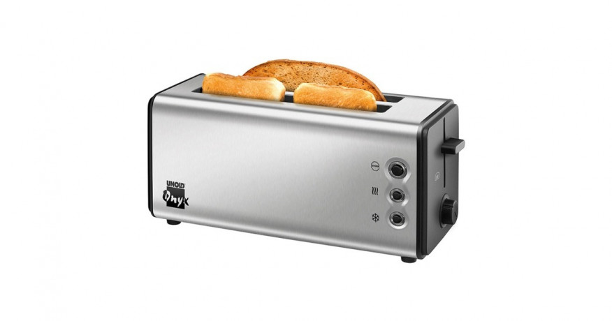 Unold Unold Toaster OnyxDuplex silber/schwarz, 1.400 Watt, fur 4 Scheiben Toast  silber/schwarz Тостер Unold OnyxDuplex серебристый/черный, 1400 Вт, на 4 ломтика тостов