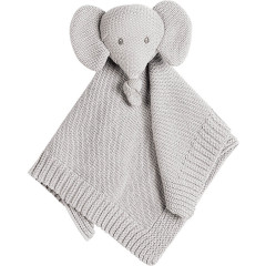 Nattou Strick-Schnuffeltuch Elefant Вяжем одеяло слон