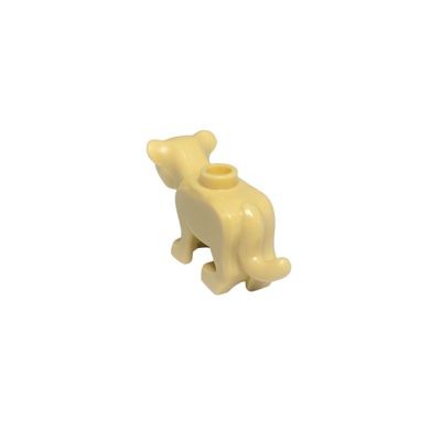 LEGO Lego Baby Lowe Beige - Tan Animal 77307pb01 NEU - 5x Lego Baby Lowe Beige - Tan Animal 77307pb01 NEW - 5x