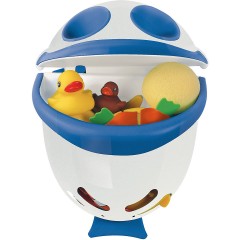 Funny Bubble Fish Badewannenspielzeugbox weiss\/blau Коробка для игрушек Bubble Fish белый/синий