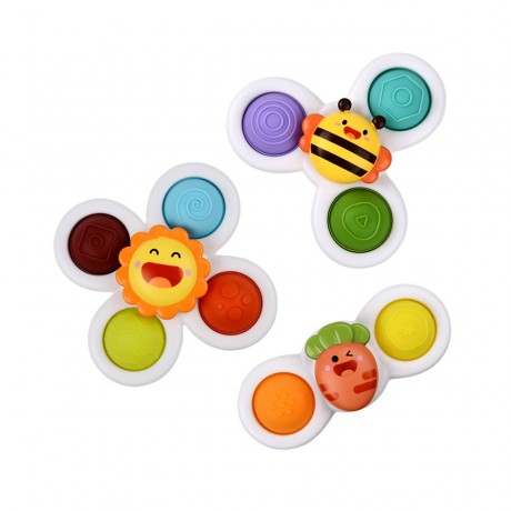 frler frler Saugnapf Kreisel Spielzeug Sensorik Badespielzeug Geschicklichkeitsspiele fur Kinder Frler присоска волчок сенсорная игрушка для ванны игры на ловкость для детей