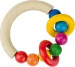HEIMESS Greifling halbrund mit Perlen und 2 Ringen Полукруглая игрушка с жемчугом и 2 кольцами