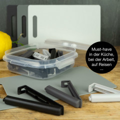 Moritz &amp; Moritz Moritz &amp; Moritz Verschlussclips 24-tlg. klar Зажимы Moritz &amp;amp; Moritz 24 шт.