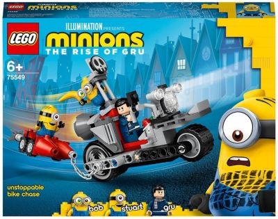 LEGO LEGO Minions 75549 Unaufhaltsame Motorrad-Jagd LEGO Minions 75549 Неудержимая погоня на мотоцикле