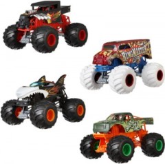 Mattel Hot Wheels Monster Trucks 1:24 Die-Cast Sortiment Hot Wheels Monster Trucks 1:24 Ассортимент литья под давлением