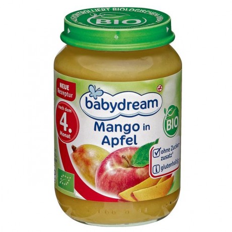babydream Bio Mango in Apfel 190 г