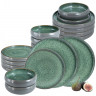 Moritz & Moritz Moritz & Moritz Tafelservice grucn 18-ltg. Reaktiv  grau Сервиз обеденный Moritz &amp; Moritz зеленый 18 шт. Реактивный