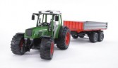 Bruder BRUDER 02104 Fendt 209 S mit Bordwandanhanger BRUDER 02104 Fendt 209 S с боковым прицепом