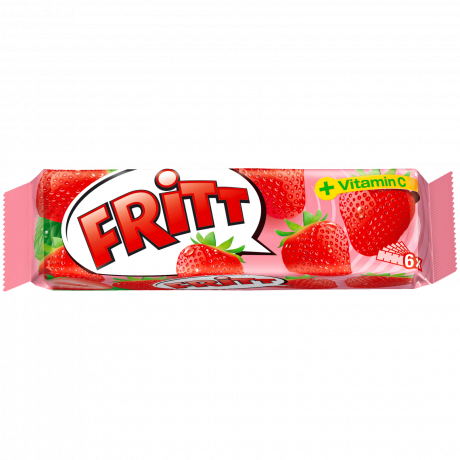 Fritt Жевательные конфеты с клубникой 70г