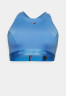 Tommy Hilfiger ESSENTIALS TAPE BRA Medium support sports bra Hydrangea Blue ESSENTIALS TAPE BRA Спортивный бюстгальтер со средней поддержкой гортензия синяя