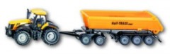 SIKU SIKU 1858 Traktor mit Dolly und Kippmulde 1:87 Трактор SIKU 1858 с тележкой и самосвальным кузовом 1:87