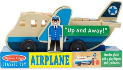 Melissa  Doug Flugzeug aus Holz Самолет из дерева