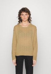 Tommy Hilfiger CABLE Jumper countryside khaki КАБЕЛЬ перемычки загородный хаки