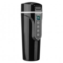 PRANITE PRANITE Wasserkocher Auto-Wasserkocher fur den Gebrauch und den Hausgebrauch, 90,00 W, Heizbecher Temperaturgesteuerter Zigarettenanzunder 12V  PRANITE Чайник Автомобильный чайник для использования и домашнего использования, 90,00 Вт, прикуривател