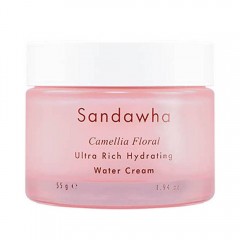 Sandawha Camellia Floral Ultra Rich Hydrating Water Cream 55g  Camellia Floral Насыщенный увлажняющий водный крем 55г