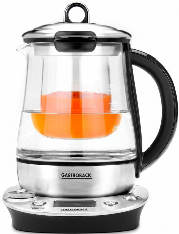 Gastroback Gastroback Wasserkocher Tea  More Advanced 42438, 1,5 l, 1400 W  Чайник гастробаковый Tea More Advanced 42438, 1,5 л, 1400 Вт