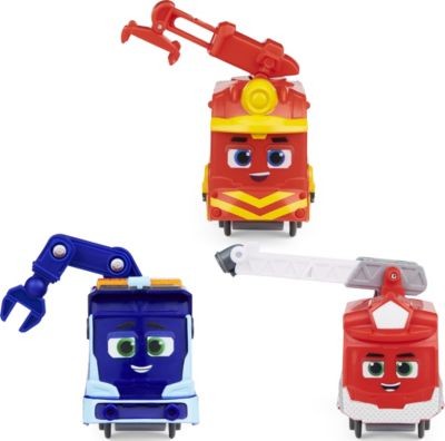 Spin Master Mighty Express Push-and-Go Zuge 3er Set Поезда Mighty Express Push and Go, набор из 3 шт.