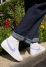 Nike Sportswear BLAZER MID 77 Sneaker high white/light thistle/sail/black/team orange BLAZER MID 77 Высокие кроссовки женские белый/светлый чертополох/парус/черный/оранжевый