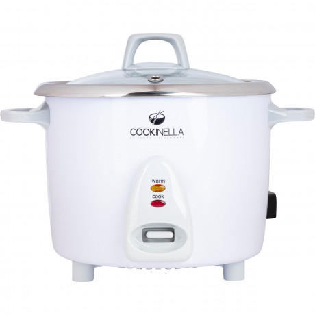 KeMar Kitchenware KeMar Kitchenware Reiskocher KRC-200, 500 W, Innentopf aus Edelstahl, Glasdeckel, Bambusloffel  Кухонная плита KeMar KRC-200, 500 Вт, внутренняя кастрюля из нержавеющей стали, стеклянная крышка, бамбуковая ложка