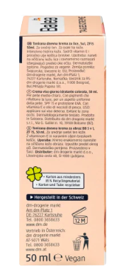 Balea Getonte Tagescreme BB Mittlerer Hautton, Балеа ВВ крем дневной с витамином Е и маслом косточек персика, средний тон, SPF15, 50мл