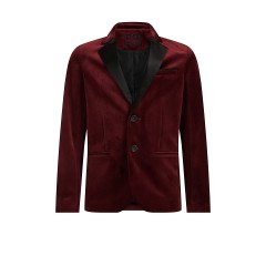WE Fashion Jungen-Slim-Fit-Sakko aus Samt Blazer fur Jungen Пиджак облегающего кроя из бархата для мальчика Пиджак для мальчика