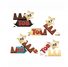 Адвент-календарь Toblerone 2025, 25 сладких сюрприза, 200 г, 43 см х 43 см х 3 см