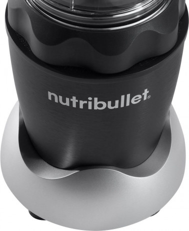 nutribullet nutribullet Smoothie-Maker NB100DG, 1000 W, Standmixer, Multifunktionsmixer inkl. 2 To-Go Trinkbecher, Dunkelgrau  nutribullet Smoothie Maker NB100DG, 1000 Вт, настольный миксер, многофункциональный миксер, включая 2 чашки для питья, темно-сер