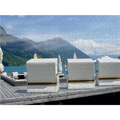 CALVENDO Puzzle CALVENDO Puzzle Wellnessoase am Achensee Пазл CALVENDO Puzzle Велнес-оазис на Ахензее
