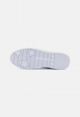 Tommy Hilfiger PREP COURT  Trainers white/raw blue ПОДГОТОВИТЕЛЬНАЯ СУДА Тренеры белый/синий