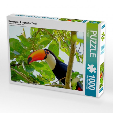 CALVENDO Puzzle CALVENDO Puzzle Riesentukan (Ramphastos Toco) Пазл CALVENDO Пазл Токо Тукан (Ramphastos Toco)