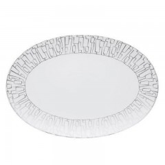 Rosenthal studio-line Rosenthal studio-line TAC 02 Skin Platin Platte 38 cm Тарелка Rosenthal studio-line TAC 02 из платины кожи 38 см