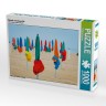 CALVENDO Puzzle CALVENDO Puzzle Strand von Deauville Пазл CALVENDO Puzzle Пляж Довиль