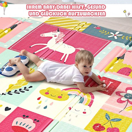 COSTWAY® Spieldecken Spielmatten 200x180cm Игровые коврики 200x180см