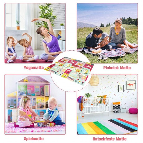 COSTWAY® Spieldecken Spielmatten 200x180cm Игровые коврики 200x180см