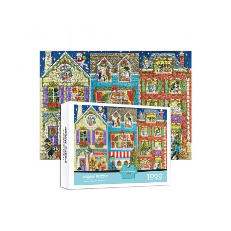 Hocan 1000 Teile Puzzle Lernspielzeug Weihnachtsmann 1000 частей головоломки обучающая игрушка Санта-Клаус