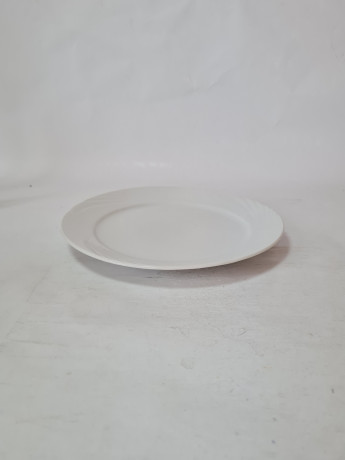 Тарелки винтажные Cluj-Napoca, белый фарфор, 2 шт., 19 см, Румыния, 1960-70гг.