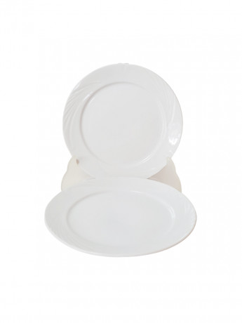 Тарелки винтажные Cluj-Napoca, белый фарфор, 2 шт., 19 см, Румыния, 1960-70гг.