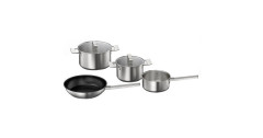 Neff Neff Topf-Set Z9404SE0 edelstahl, 4-teilig  edelstahl Набор кастрюль Neff Z9404SE0 нержавеющая сталь, 4 предмета