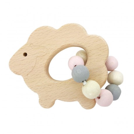 HESS Babyspielzeug Greifrassel Schaf Детская игрушка схватить погремушку овец