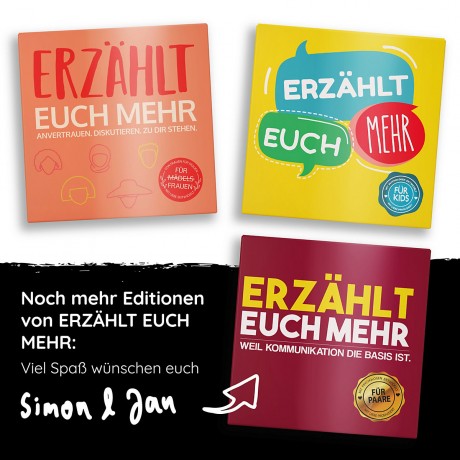 Simon und Jan Erzahlt euch mehr Spiel fur Kommunikation  Austausch Рассказывает вам больше игры для обмена сообщениями