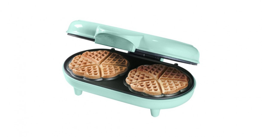 Bestron Bestron Doppel-Herzwaffeleisen ADWM1000M mint, 1.000 Watt  mint Вафельница Bestron с двойным сердцем ADWM1000M мятная, 1000 Вт