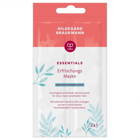 HILDEGARD BRAUKMANN Erfrischungs Maske  освежающая маска