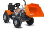 Jamara Trettraktor mit Frontlader Power Drag orange Педальный трактор с фронтальным погрузчиком Power Drag оранжевый