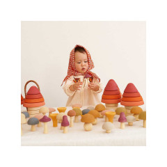 Montessori® Holzspielzeug Mushrooms Деревянные игрушечные грибы